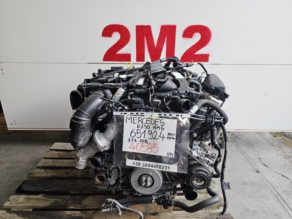 Motore Completo 651924 240 CV 150 KW Mercedes Classe E W212 2013