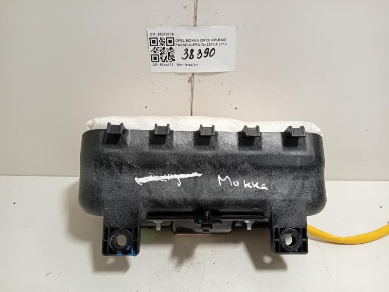 Air-bag Passeggero 95378779 Opel Mokka 2013