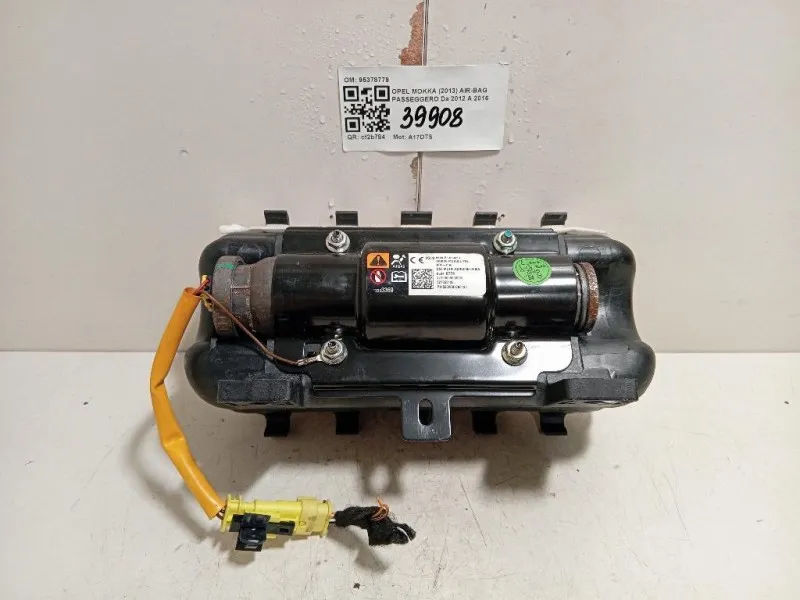 Air-bag Passeggero 95378779 Opel Mokka 2013