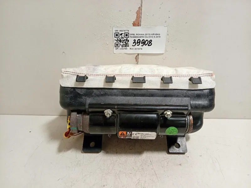 Air-bag Passeggero 95378779 Opel Mokka 2013