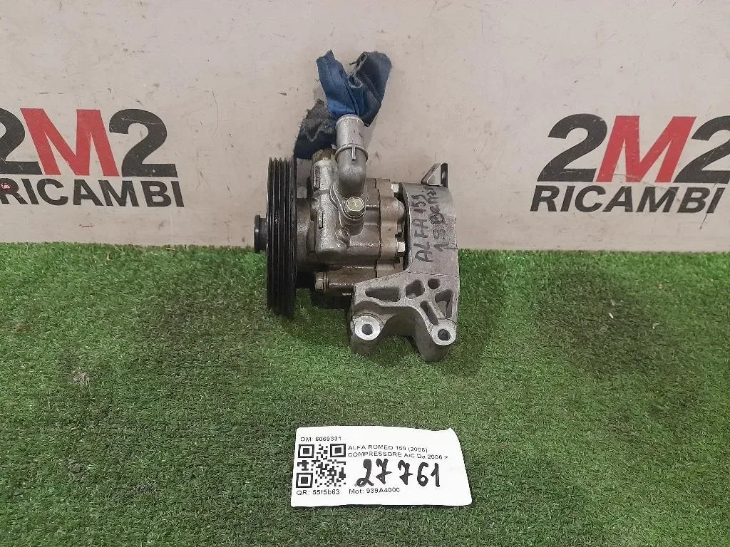 Compressore AC 6069331 Alfa Romeo 159 2006