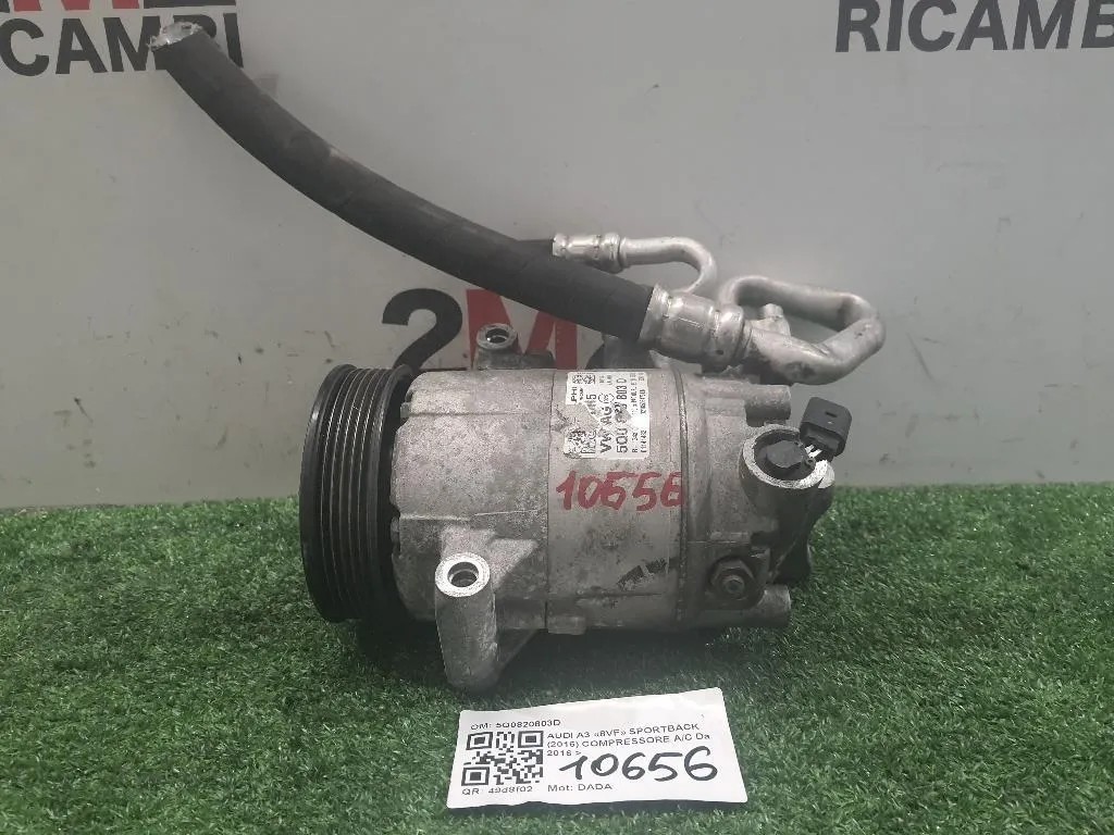 Compressore AC 5Q0820803D Audi A3 8VF Sportback 2016