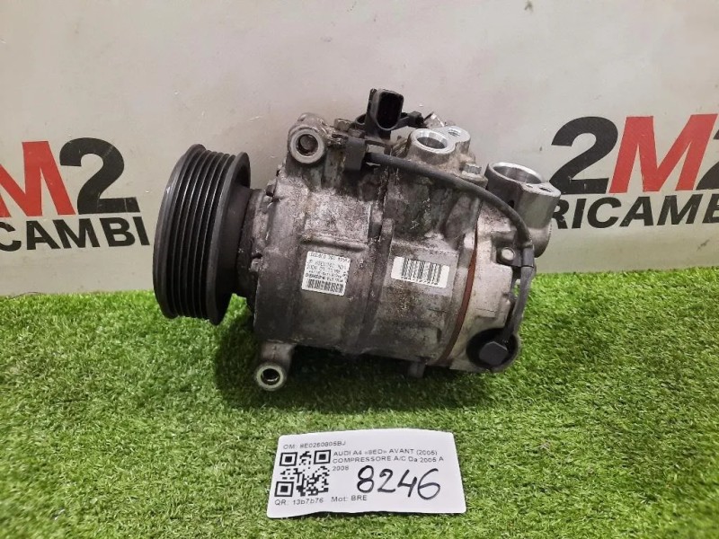 Compressore AC 8E0260805BJ Audi A4 8ED Avant 2005