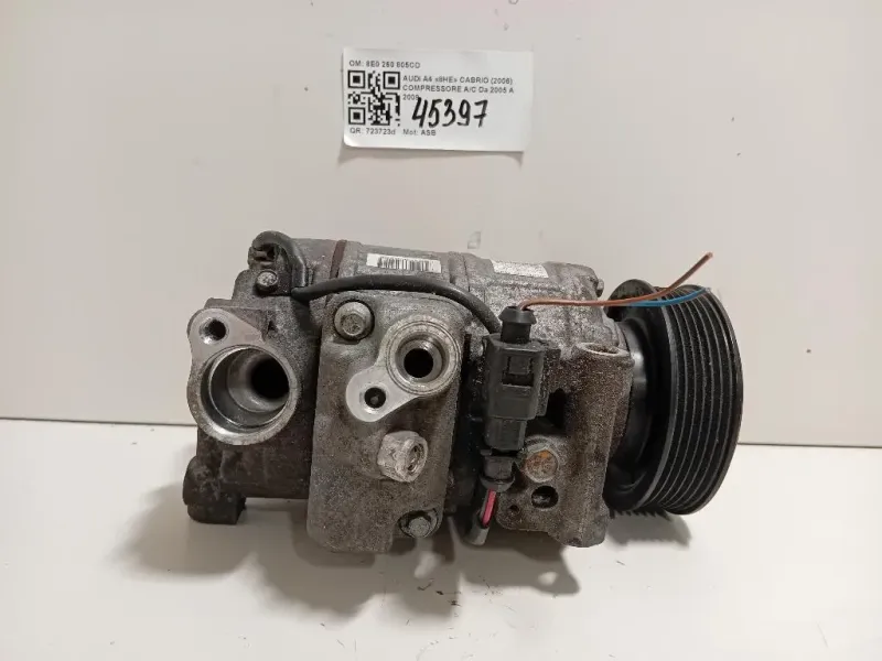 Compressore AC 8E0 260 805CD Audi A4 8HE Cabrio 2006