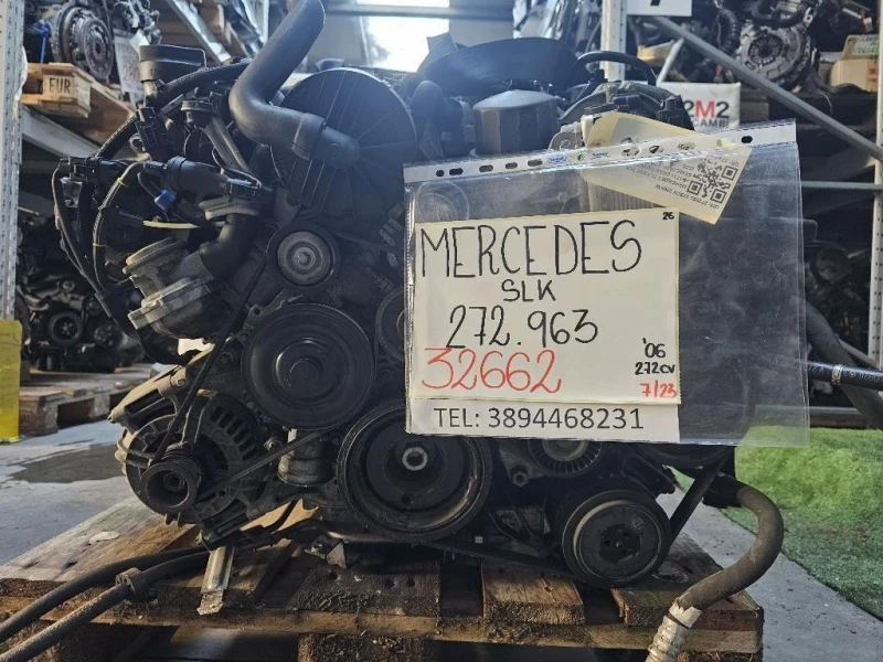Motore Completo 272963 272CV 200KW Mercedes Classe SLK R171 2004