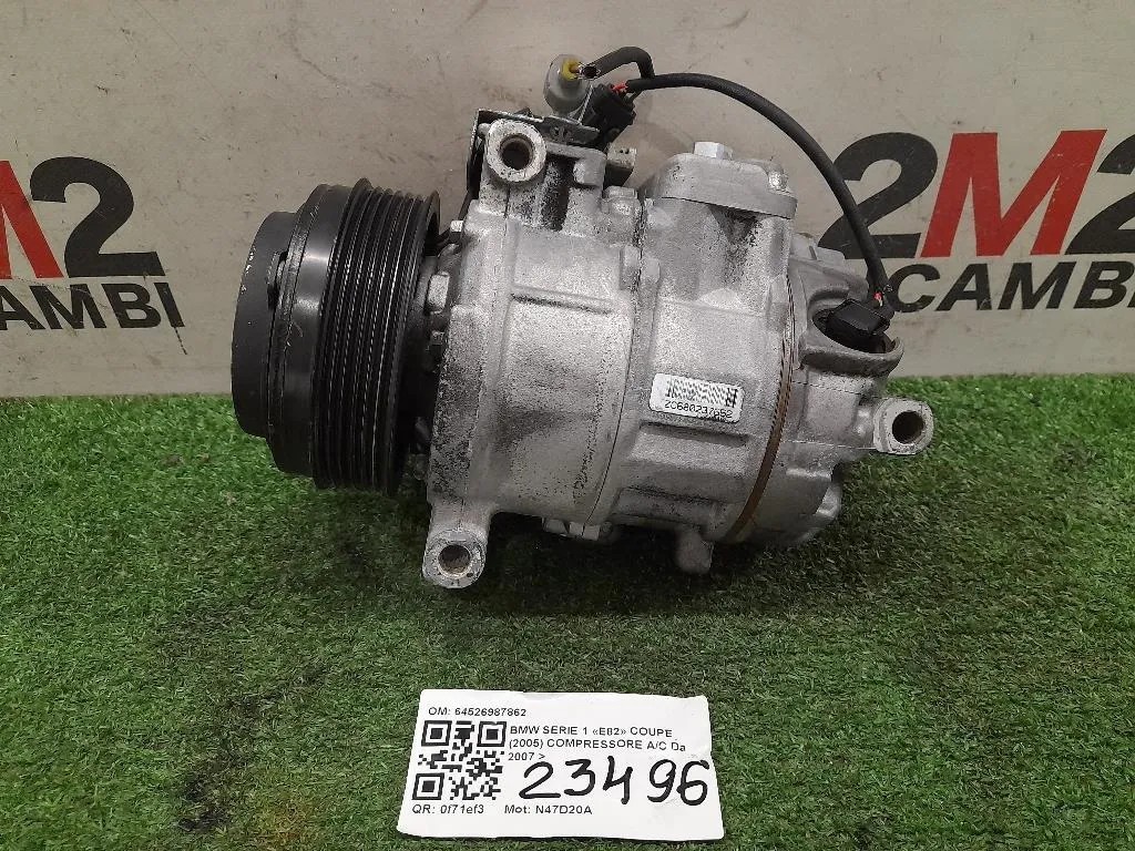 Compressore AC 64526987862 Bmw Serie 1 E82 Coupe 2005