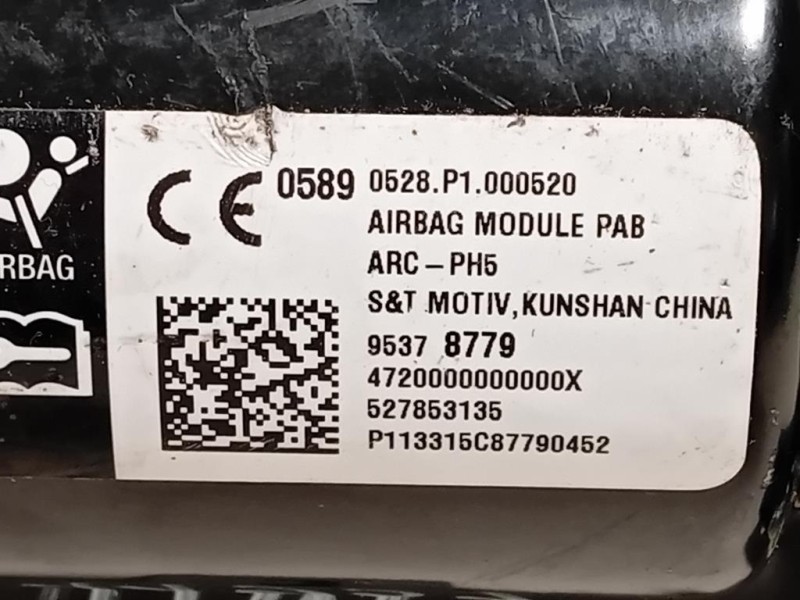 Air-bag Passeggero 95378779 Opel Mokka B 2020