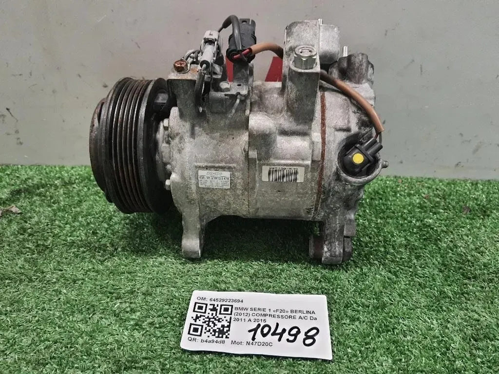 Compressore AC 64529223694 Bmw Serie 1 F20 Berlina 2012