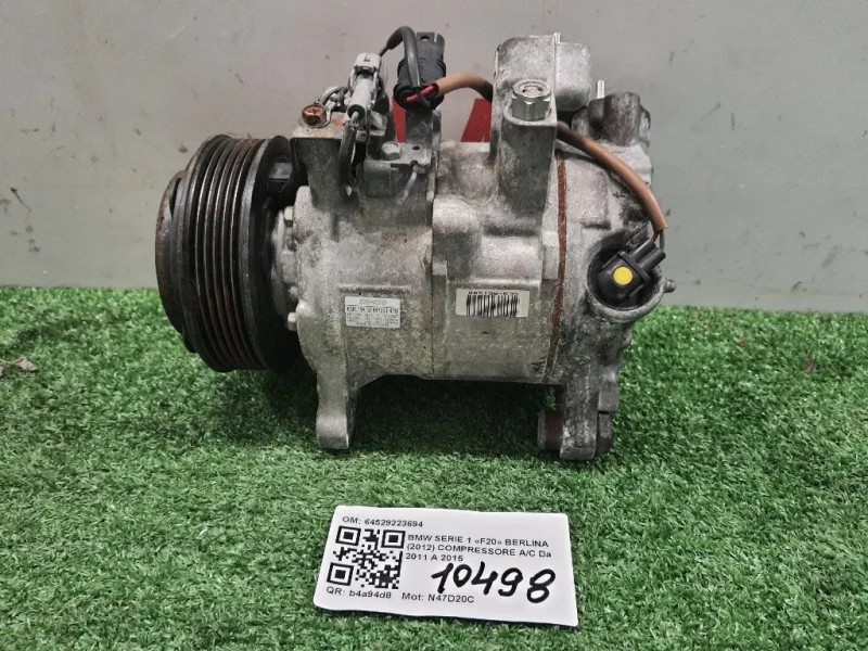 Compressore AC 64529223694 Bmw Serie 1 F20 Berlina 2012