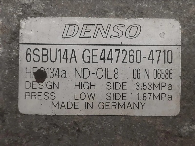 Compressore AC 447260-4710 Bmw Serie 1 F20 Berlina 2012