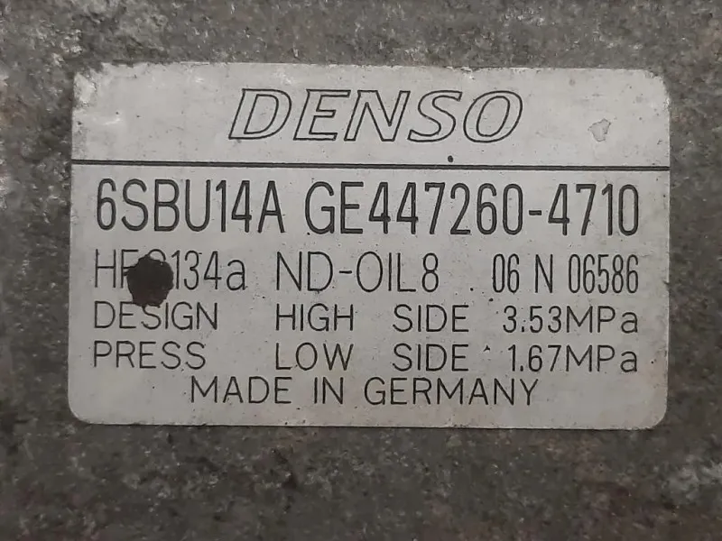 Compressore AC 447260-4710 Bmw Serie 1 F20 Berlina 2012