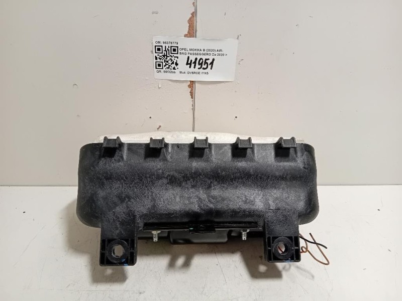 Air-bag Passeggero 95378779 Opel Mokka B 2020