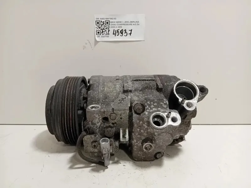 Compressore AC 6452 6987862-02 Bmw Serie 3 E90 Berlina 2005