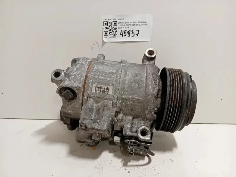 Compressore AC 6452 6987862-02 Bmw Serie 3 E90 Berlina 2005