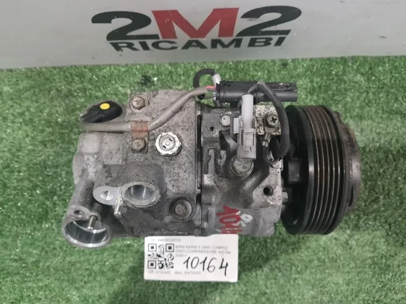 Compressore AC 64529225703 Bmw Serie 3 E93 Cabrio 2007