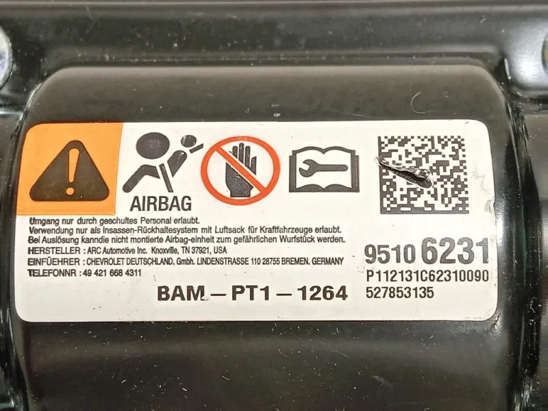 Air-bag Passeggero 95106231 Opel Mokka B 2020