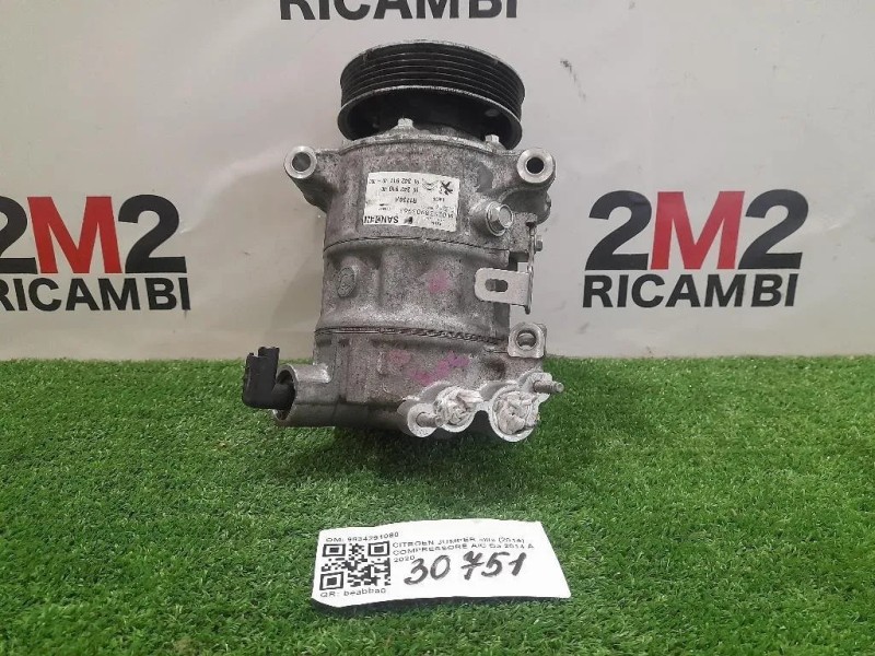 Compressore AC 9834291080 Citroen Jumper III 2014