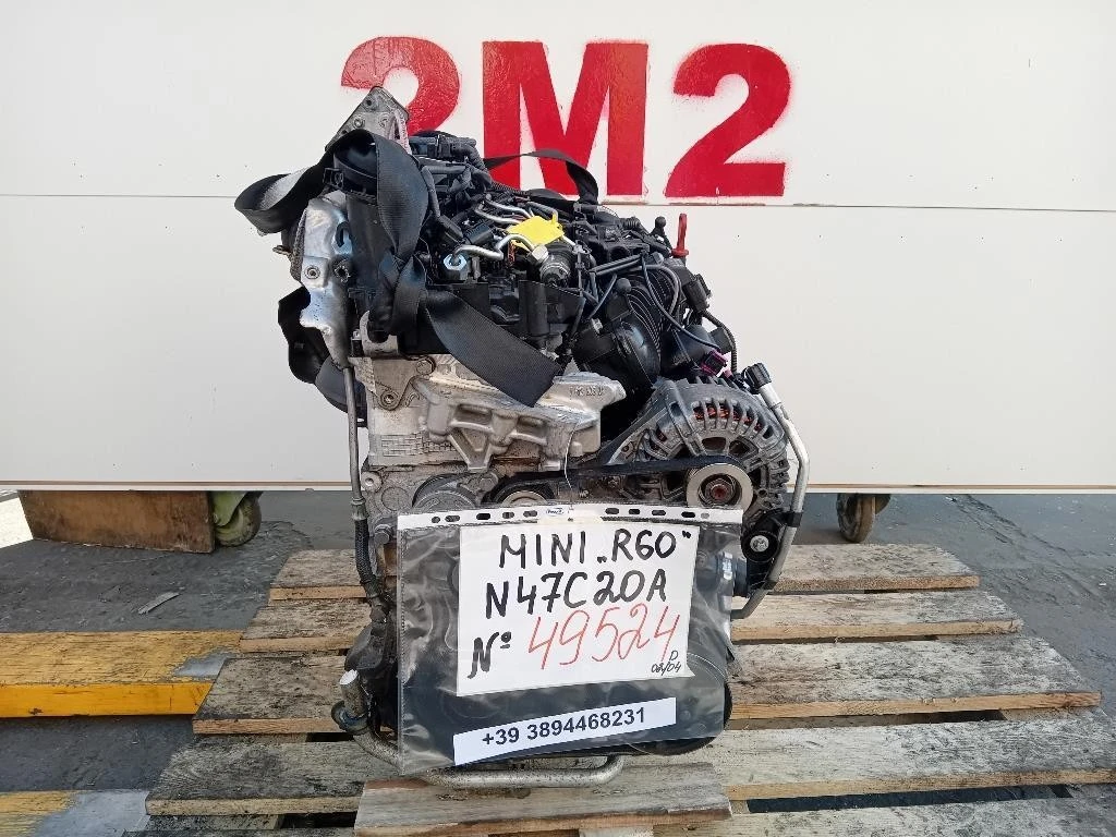 Motore Completo N47C20A 143 CV 106 KW Mini Countryman Cooper R60 2010