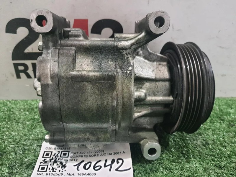 Compressore AC 51747318 Fiat 500 II 2008