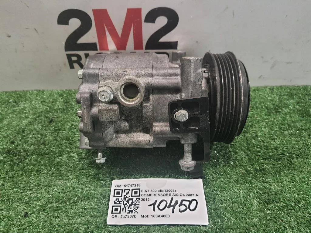 Compressore AC 51747318 Fiat 500 II 2008