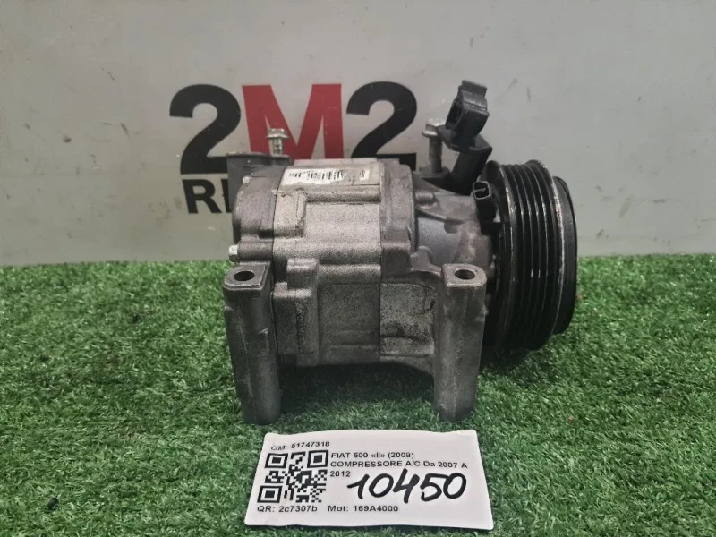 Compressore AC 51747318 Fiat 500 II 2008