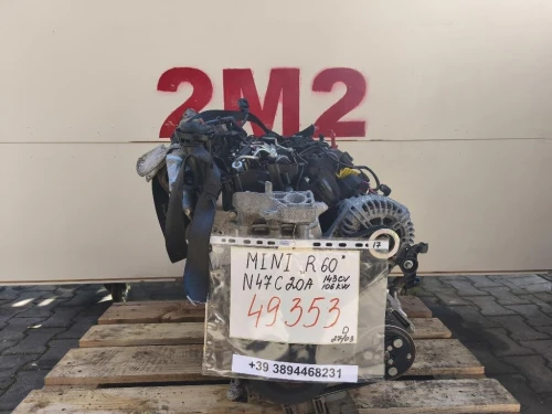 Motore Completo N47C20A 143 CV 106 KW Mini Countryman Cooper R60 2010