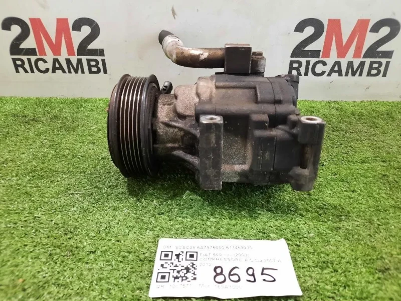 Compressore AC SCSC08 5A7975600 517469310 Fiat 500 II 2008