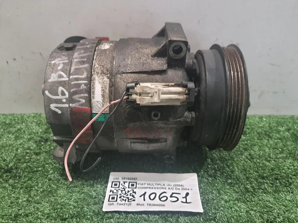 Compressore AC 55192057 Fiat Multipla II 2004