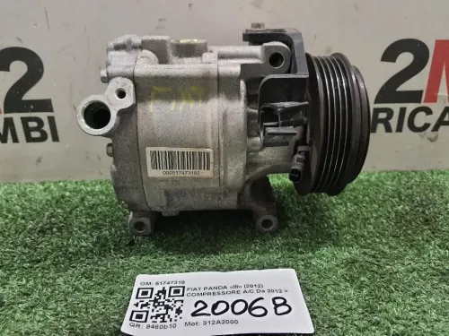 Compressore AC 51747318 Fiat Panda III 2012