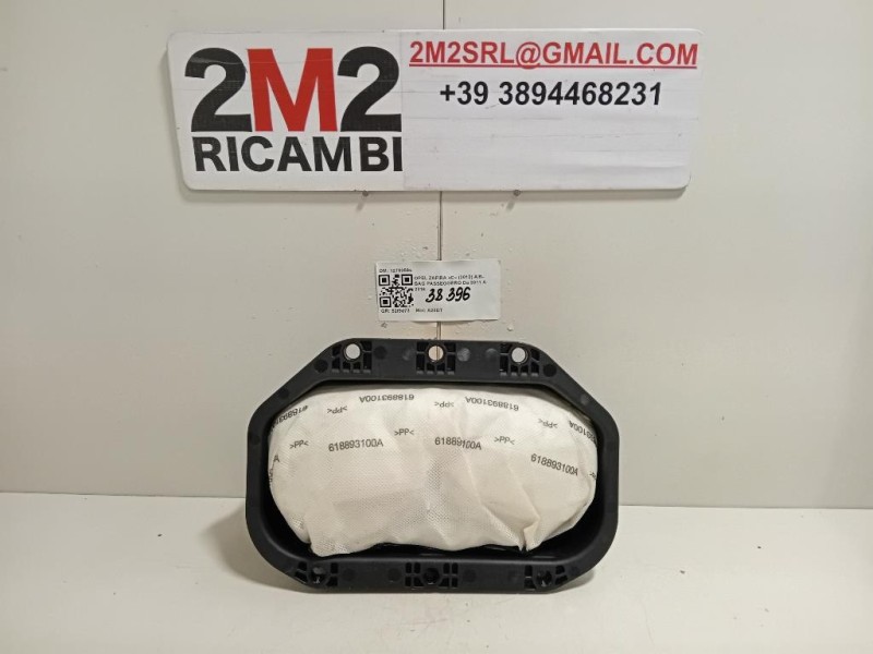 Air-bag Passeggero 12783595 Opel Zafira C 2012