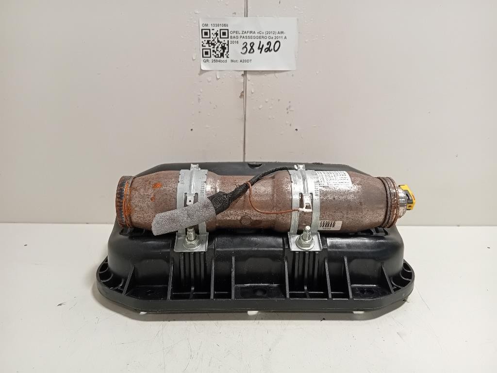 Air-bag Passeggero 13381058 Opel Zafira C 2012