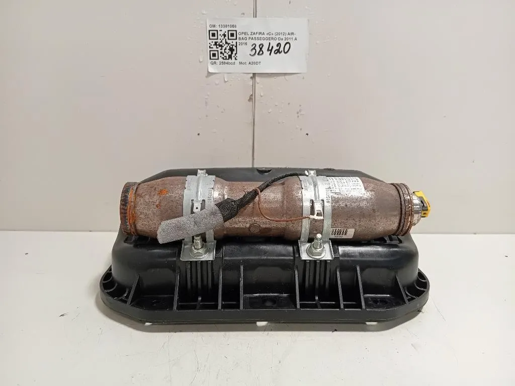 Air-bag Passeggero 13381058 Opel Zafira C 2012