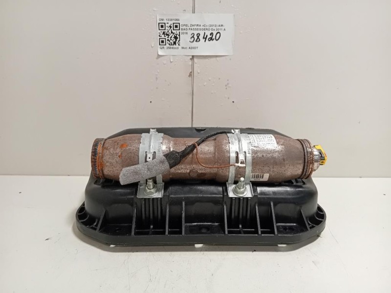 Air-bag Passeggero 13381058 Opel Zafira C 2012