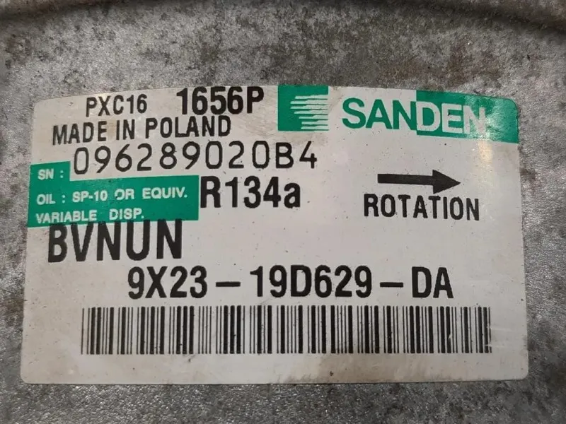 Compressore AC 9X23-19D629- Jaguar XF I 2008