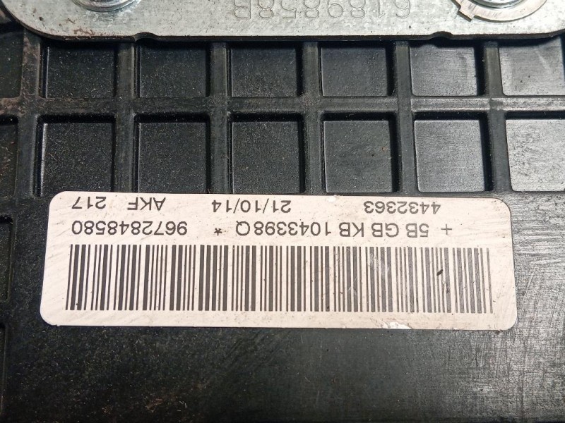 Air-bag Passeggero 9672848580 Peugeot 2008 I 2013