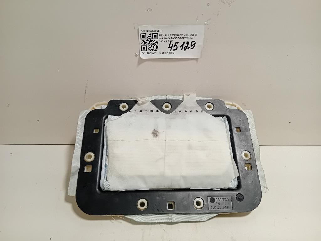 Air-bag Passeggero 985250006R Renault Mégane III 2009