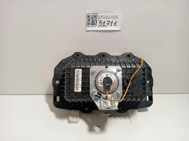 Air-bag Passeggero 9672848580 Peugeot 2008 I 2013