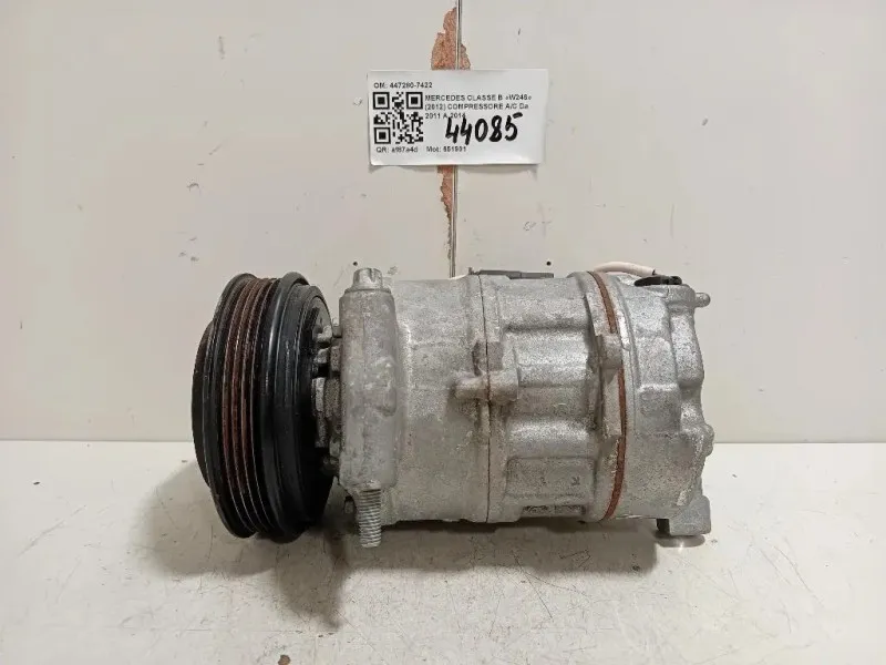 Compressore AC 447280-7422 Mercedes Classe B W246 2012