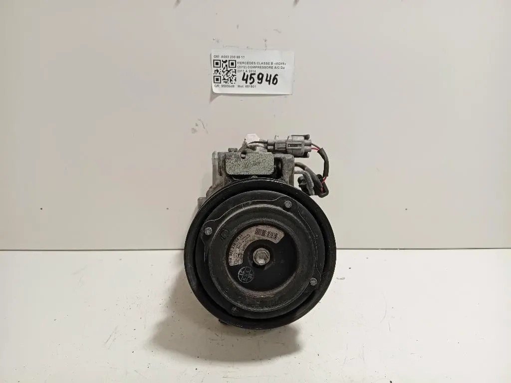 Compressore AC A0022302911 Mercedes Classe B W246 2012