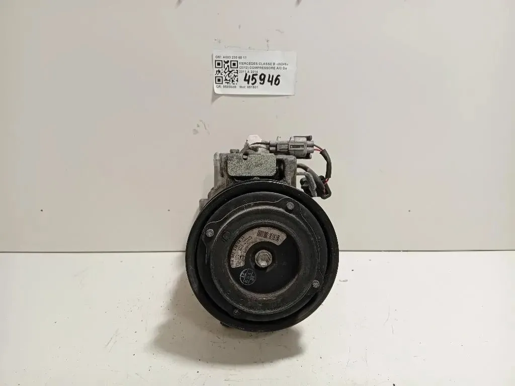 Compressore AC A0022302911 Mercedes Classe B W246 2012
