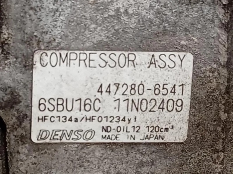 Compressore AC A0022302911 Mercedes Classe B W246 2012