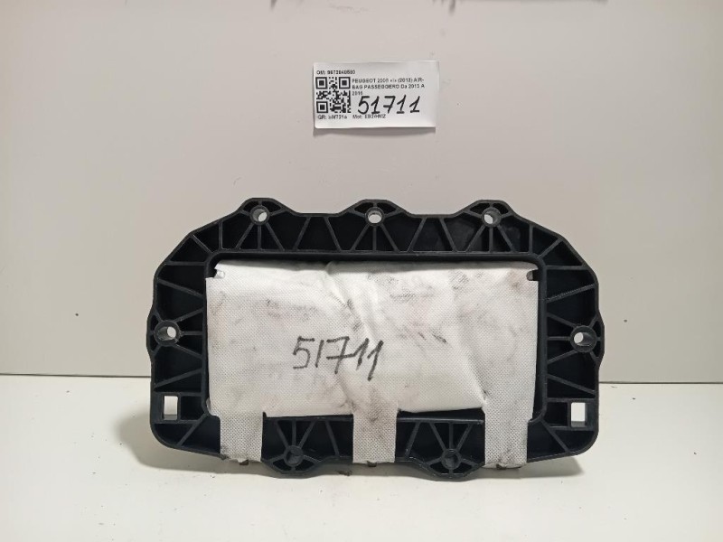 Air-bag Passeggero 9672848580 Peugeot 2008 I 2013