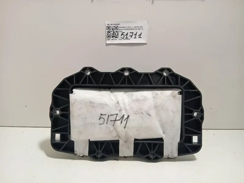 Air-bag Passeggero 9672848580 Peugeot 2008 I 2013