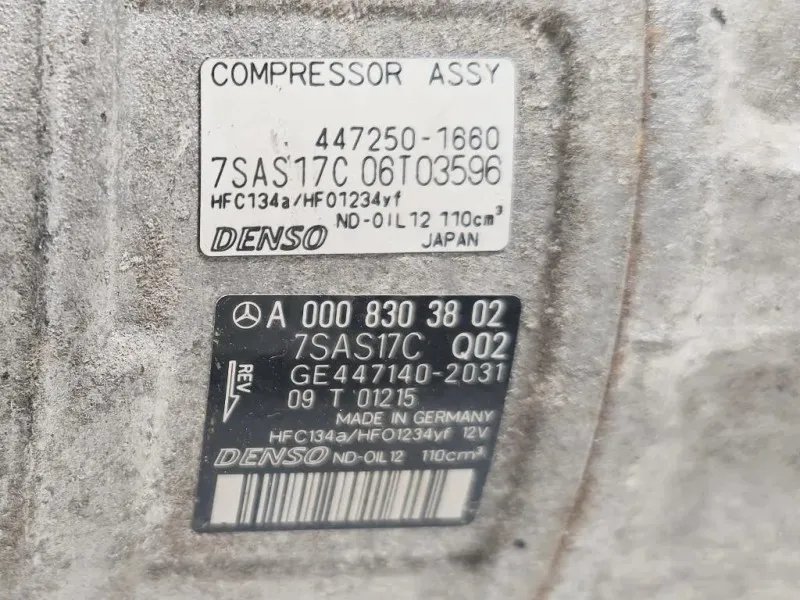 Compressore AC A0008303802 Mercedes Classe GLE W166 2015