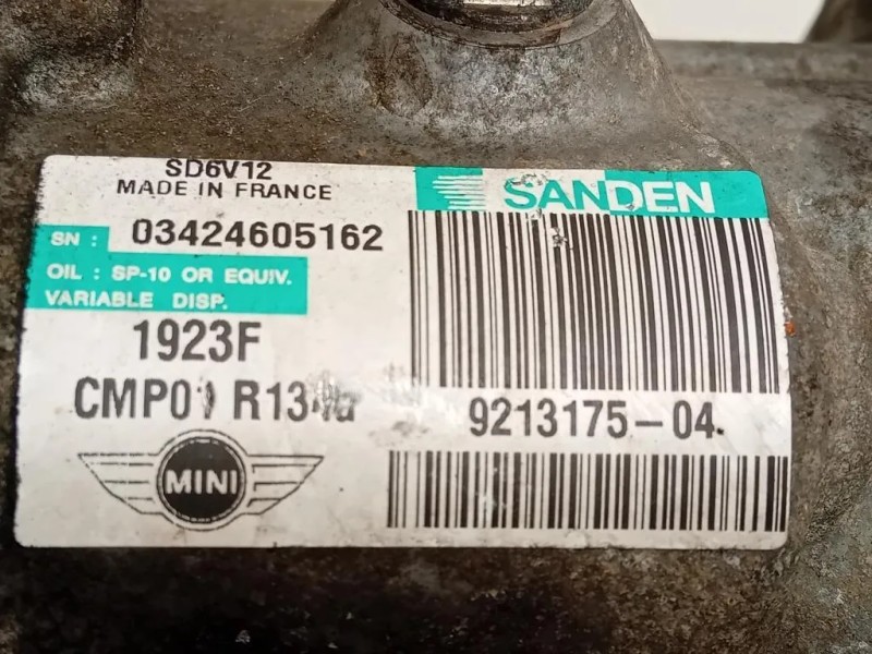 Compressore AC 9213175-04 Mini MINI Clubman R55 2011