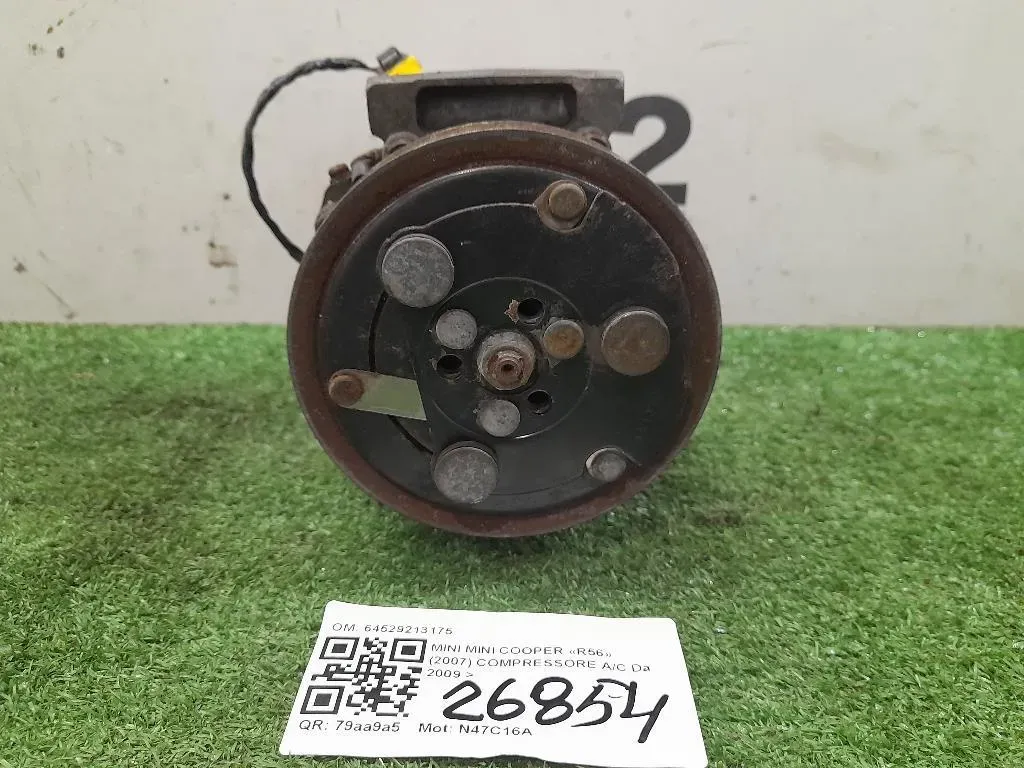 Compressore AC 64529213175 Mini MINI Cooper R56 2007
