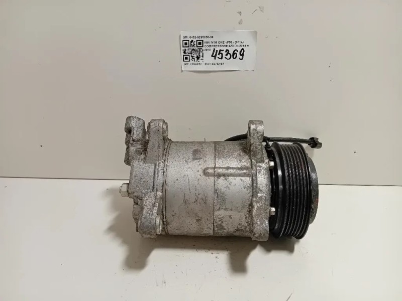 Compressore AC 64525A5C712 Mini MINI ONE F56 2014