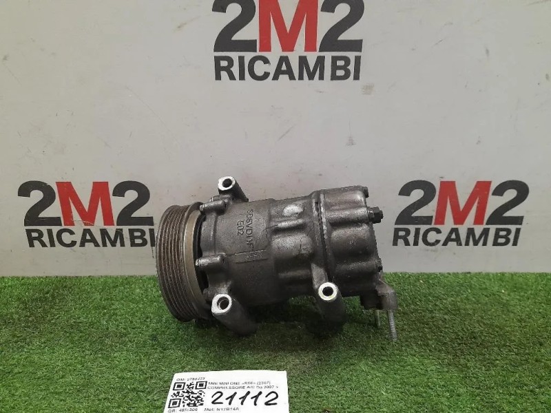 Compressore AC 2758433 Mini MINI ONE R56 2007