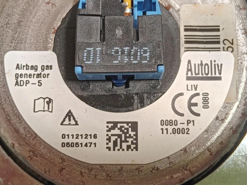 Air-bag Passeggero 9672848580 Peugeot 2008 I 2016