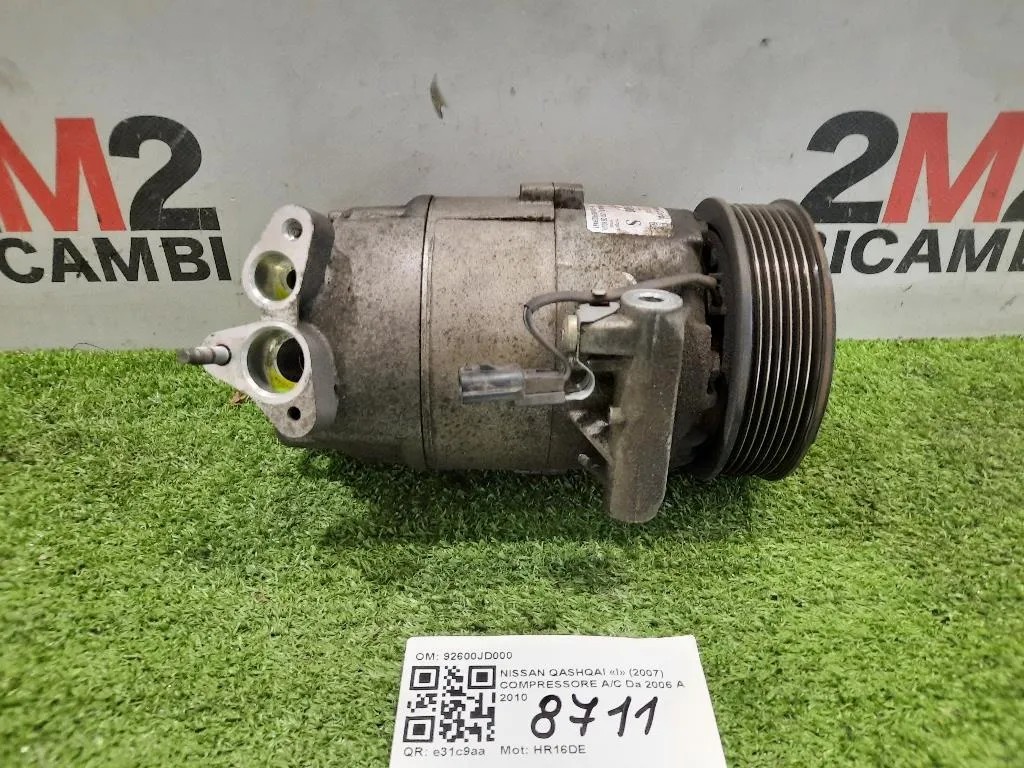 Compressore AC 92600JD000 Nissan Qashqai I 2007